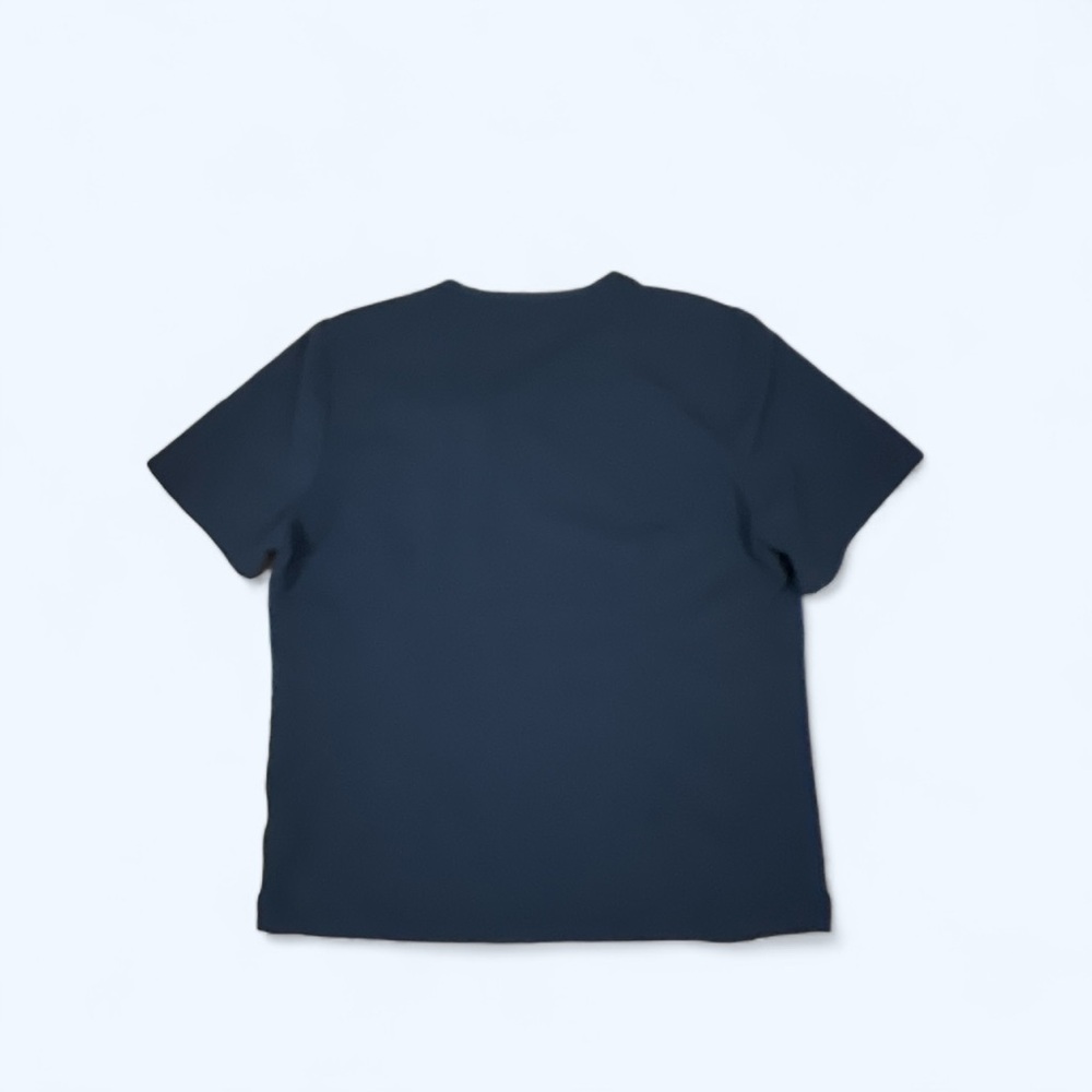 FIGS TOP 2X navy RLS - Picture 7 of 7